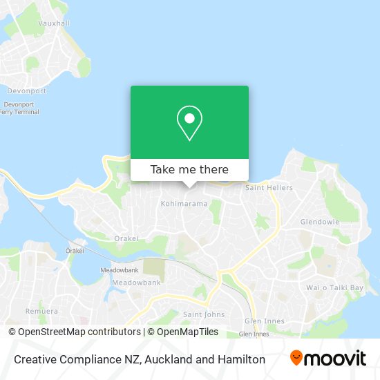 Creative Compliance NZ map