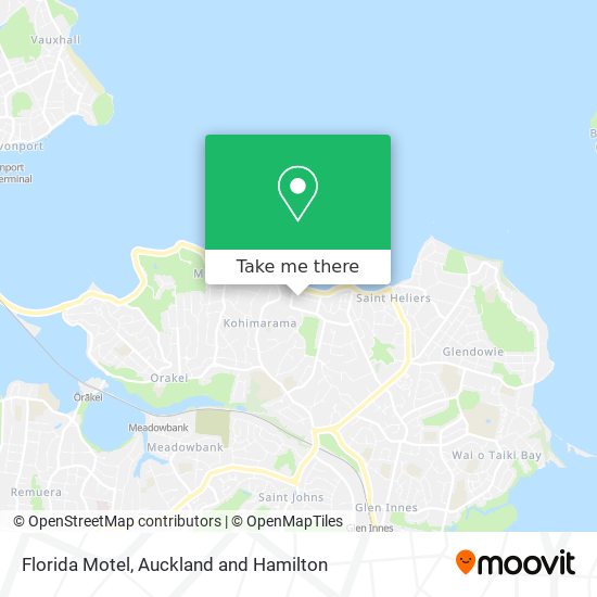 Florida Motel map