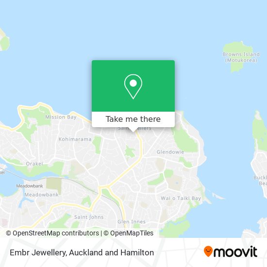 Embr Jewellery map