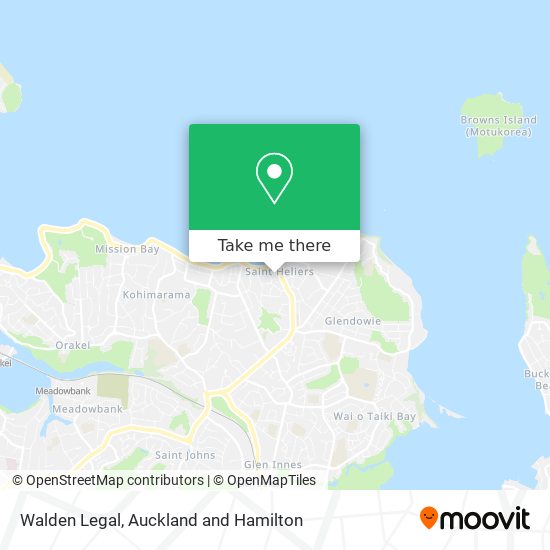 Walden Legal map