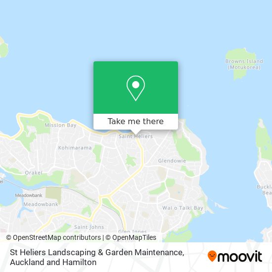 St Heliers Landscaping & Garden Maintenance map