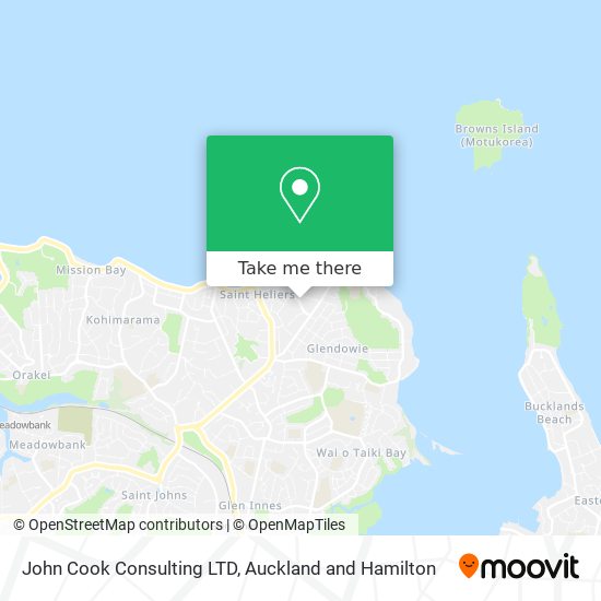 John Cook Consulting LTD map