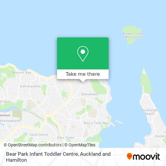 Bear Park Infant Toddler Centre map