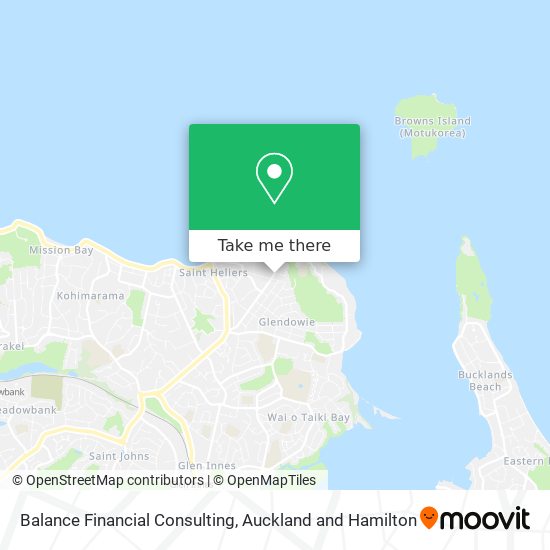 Balance Financial Consulting map