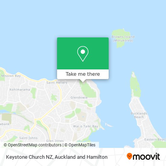 Keystone Church NZ map