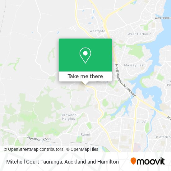 Mitchell Court Tauranga地图