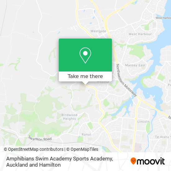 Amphibians Swim Academy Sports Academy地图