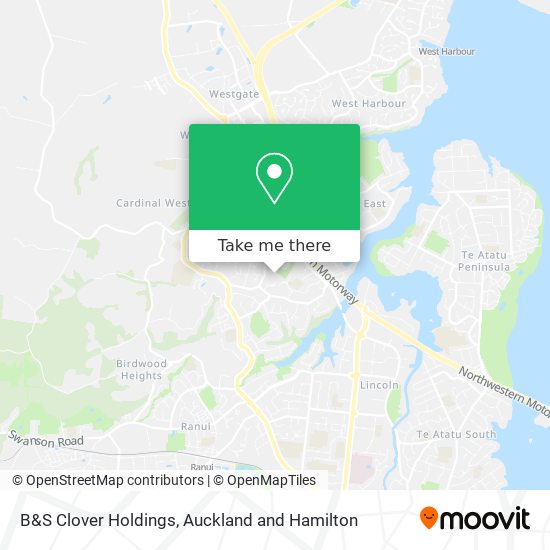 B&S Clover Holdings map