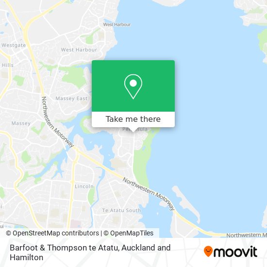 Barfoot & Thompson te Atatu map