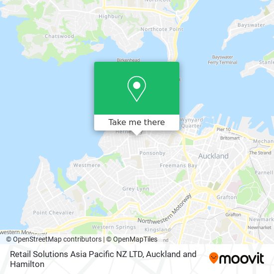 Retail Solutions Asia Pacific NZ LTD map