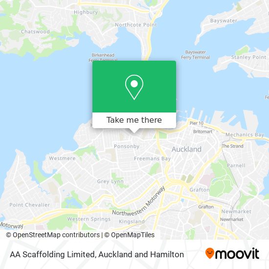 AA Scaffolding Limited map