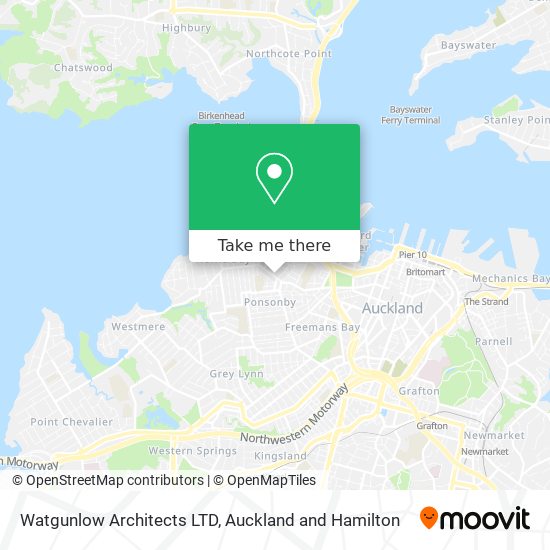 Watgunlow Architects LTD map