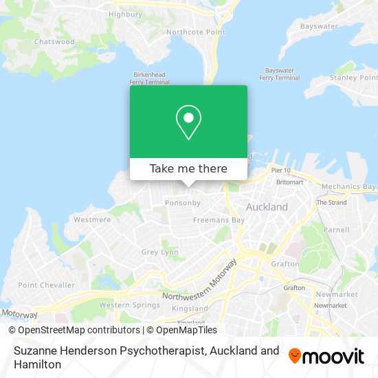 Suzanne Henderson Psychotherapist地图