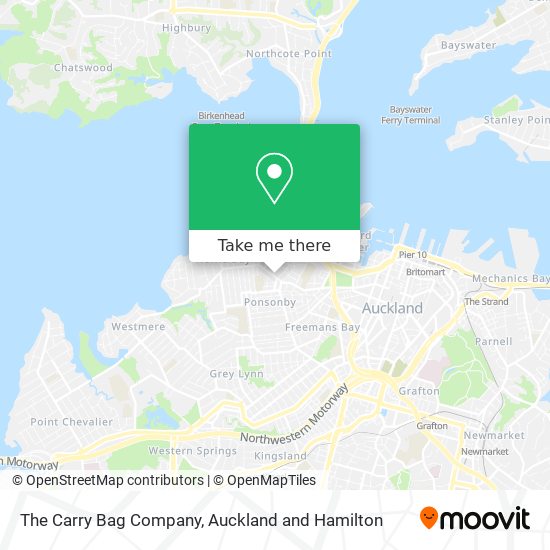 The Carry Bag Company map