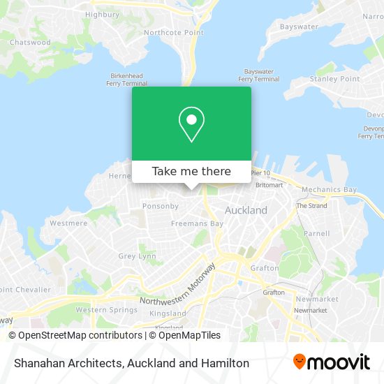 Shanahan Architects map