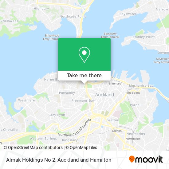 Almak Holdings No 2 map