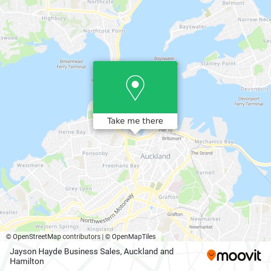 Jayson Hayde Business Sales地图