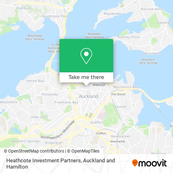 Heathcote Investment Partners map