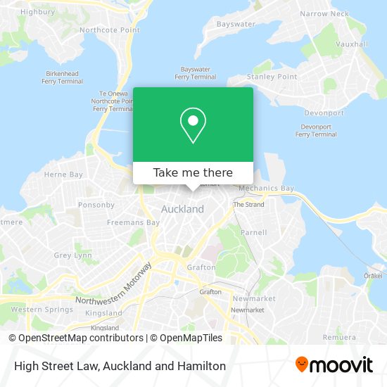 High Street Law map