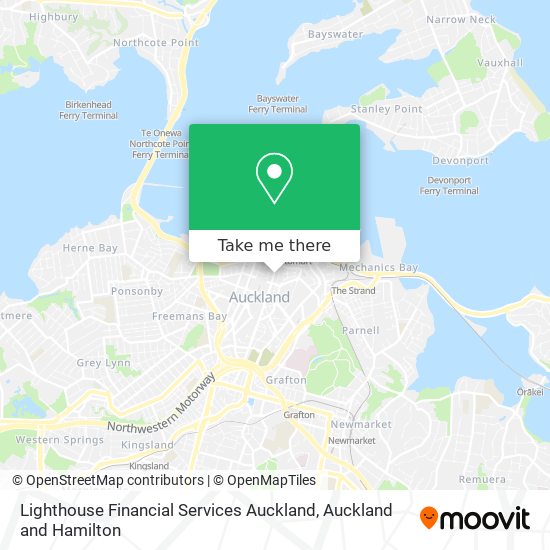 Lighthouse Financial Services Auckland地图