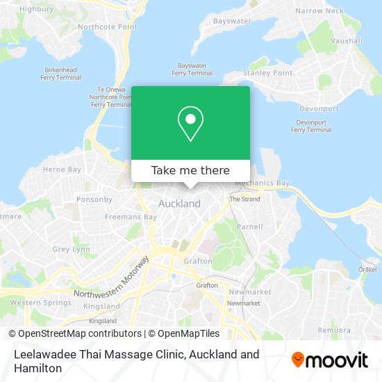 Leelawadee Thai Massage Clinic地图