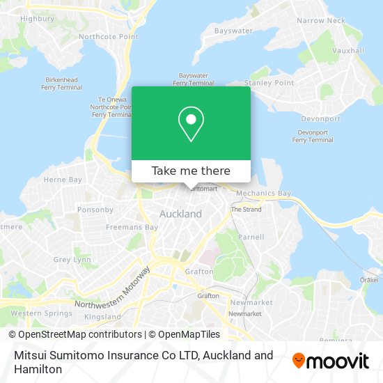 Mitsui Sumitomo Insurance Co LTD map