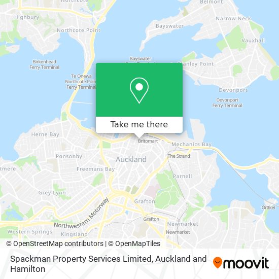 Spackman Property Services Limited map