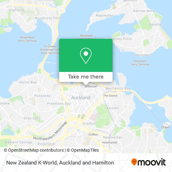 New Zealand K-World地图