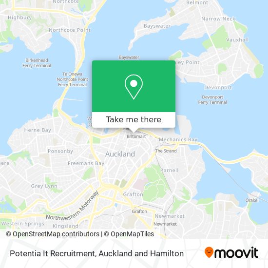 Potentia It Recruitment map