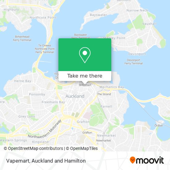 Vapemart map