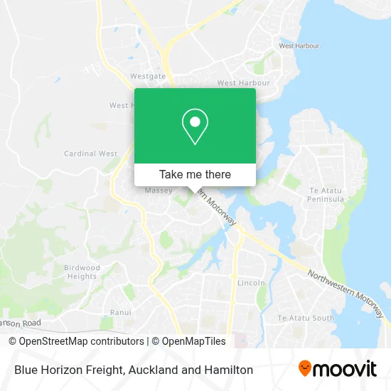 Blue Horizon Freight map