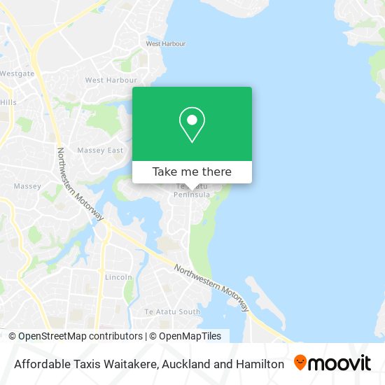 Affordable Taxis Waitakere地图