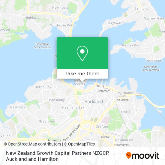 New Zealand Growth Capital Partners NZGCP地图