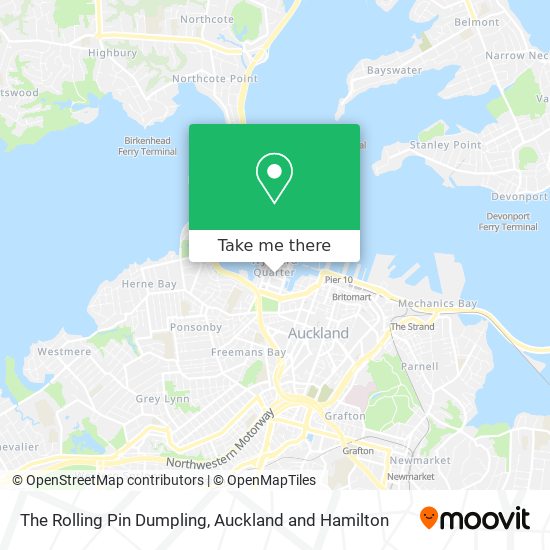 The Rolling Pin Dumpling map
