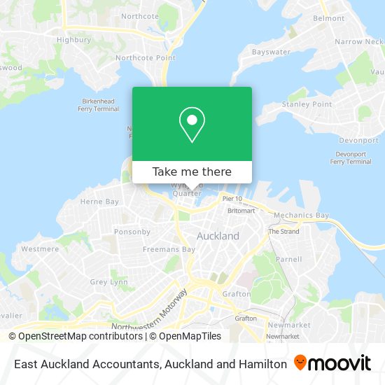 East Auckland Accountants地图