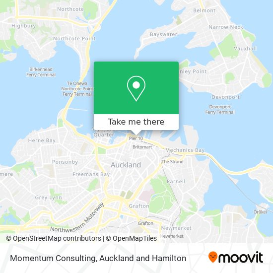 Momentum Consulting map