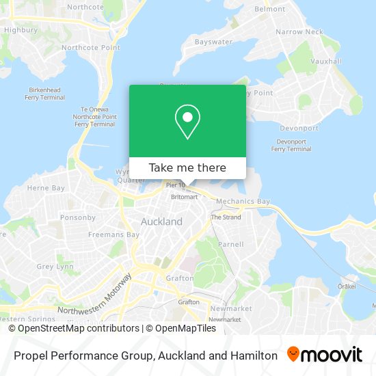 Propel Performance Group map