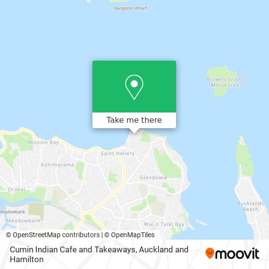 Cumin Indian Cafe and Takeaways map