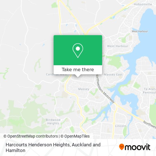 Harcourts Henderson Heights map