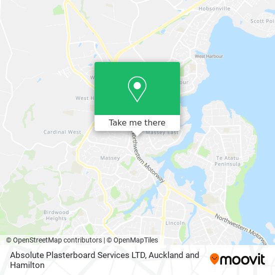 Absolute Plasterboard Services LTD map