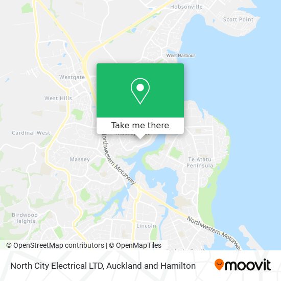 North City Electrical LTD map