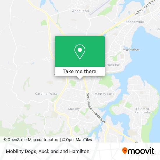 Mobility Dogs map