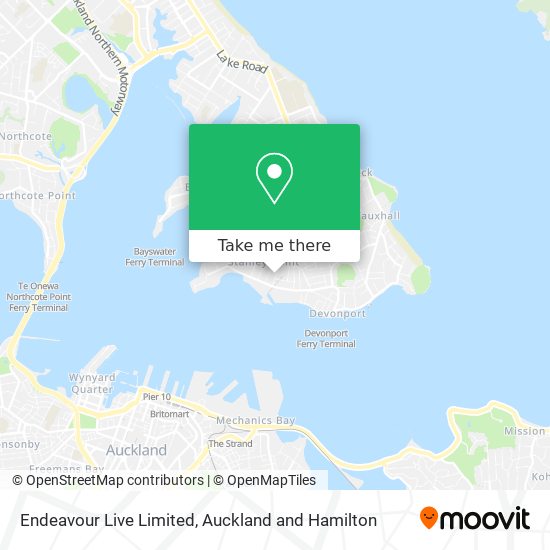 Endeavour Live Limited map
