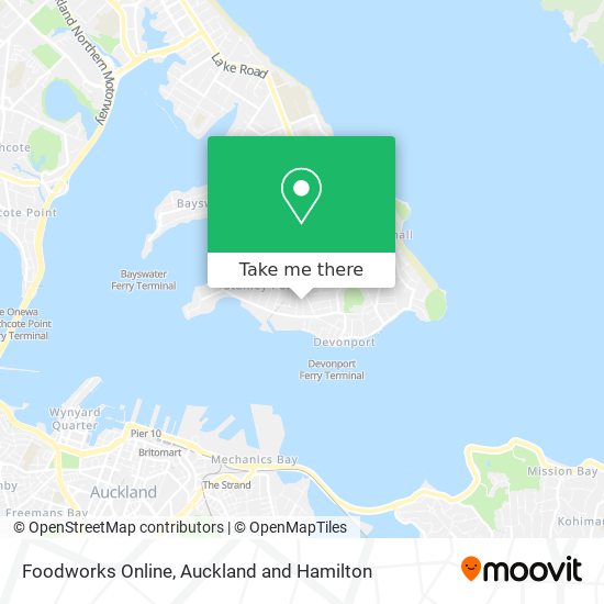 Foodworks Online map