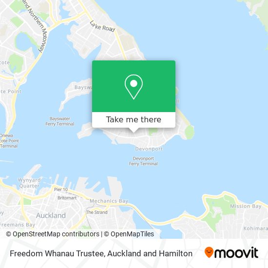 Freedom Whanau Trustee地图