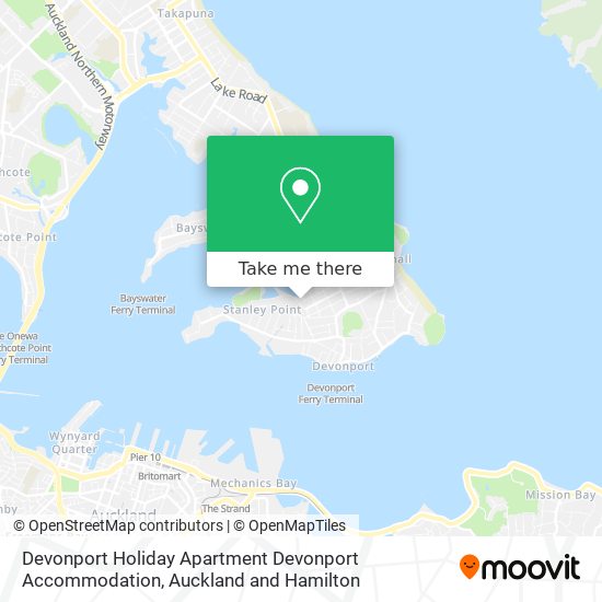Devonport Holiday Apartment Devonport Accommodation map