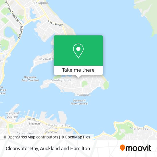 Clearwater Bay map