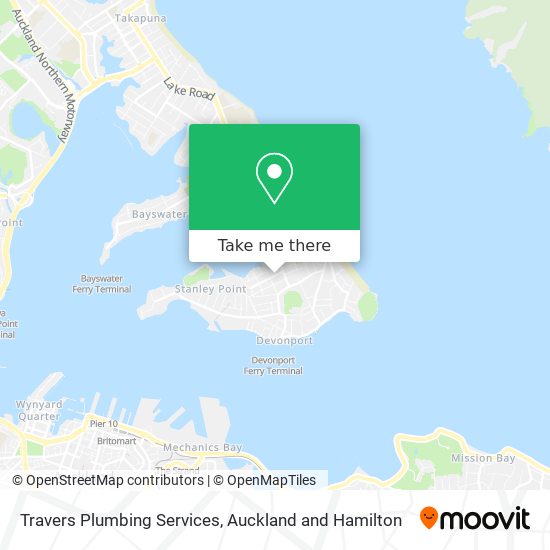 Travers Plumbing Services map