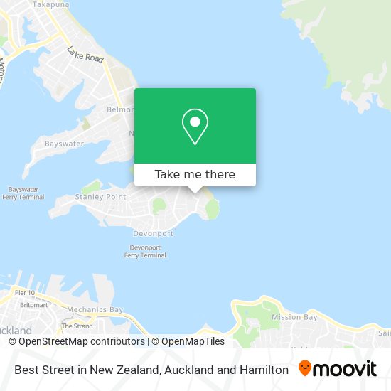 Best Street in New Zealand地图