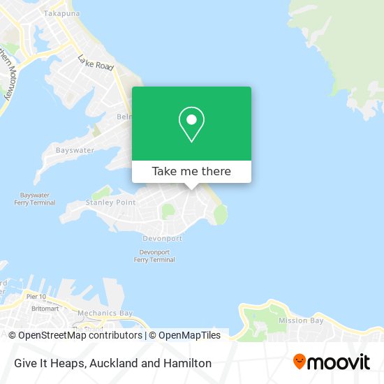 Give It Heaps map